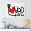 Loved John 3:16 1 Piece Wrapped Canvas Wall Art-364565393