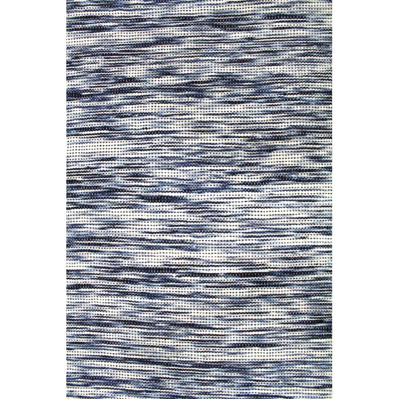 Bahai Area Rug in Blue, Rectangle 6' x 9'