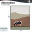 Giclée encadrée par Modern Mountains Horse, design par Patricia Pinto-2070810302-2070810297