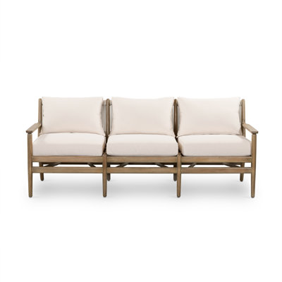 Canapé d'extérieur 72,75 po avec coussins Baltzer