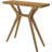 Modern Solid Wood Console Table With Cross-Leg Base, Scandinavian Design Sofa Table For Living Room, Entryway, Or Foyer