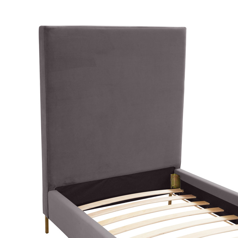 Twin Upholstered Platform Bed