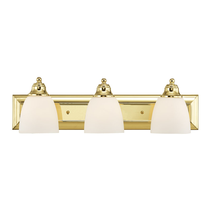 Amerion 3 - Light Dimmable Vanity Light, Polished Brass