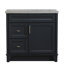 Ensemble de meuble-lavabo simple 37 po Ferrenby-864906413