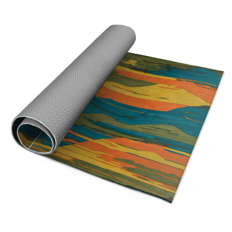 Tapis intérieur et extérieur Savanna Tide, Rectangle 1 pi 6 po x 2 pi 6 po