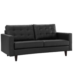 Leather White Sofas You'll Love - Wayfair Canada