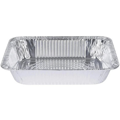 9X13" Half Size Heavy-Weight Disposable Aluminum Pans