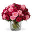 Bouquet Of Roses Three Tone White Real Touch 72 Pcs/3 Varieties-1868985661