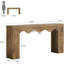 Table de canapé stable, console rustique, table d'appoint-401304146