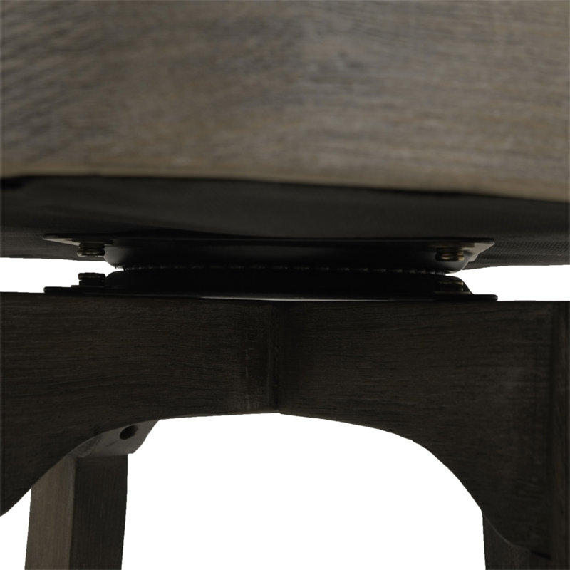 Rangs pivotant, Blanc naturel, Tabouret de comptoir (siège d'une hauteur de 27 p