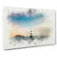 Lighthouse & Seascape At Dusk In Abstract - Wrapped Canvas-55308347