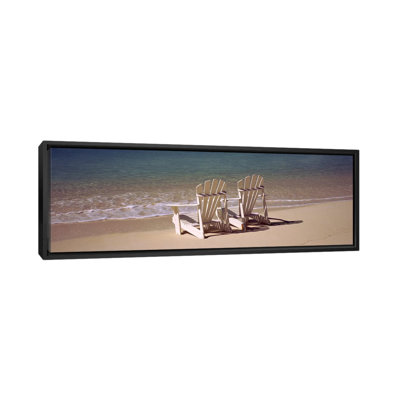" Adirondack Chair On The Beach, Bahamas " by Panoramic Images