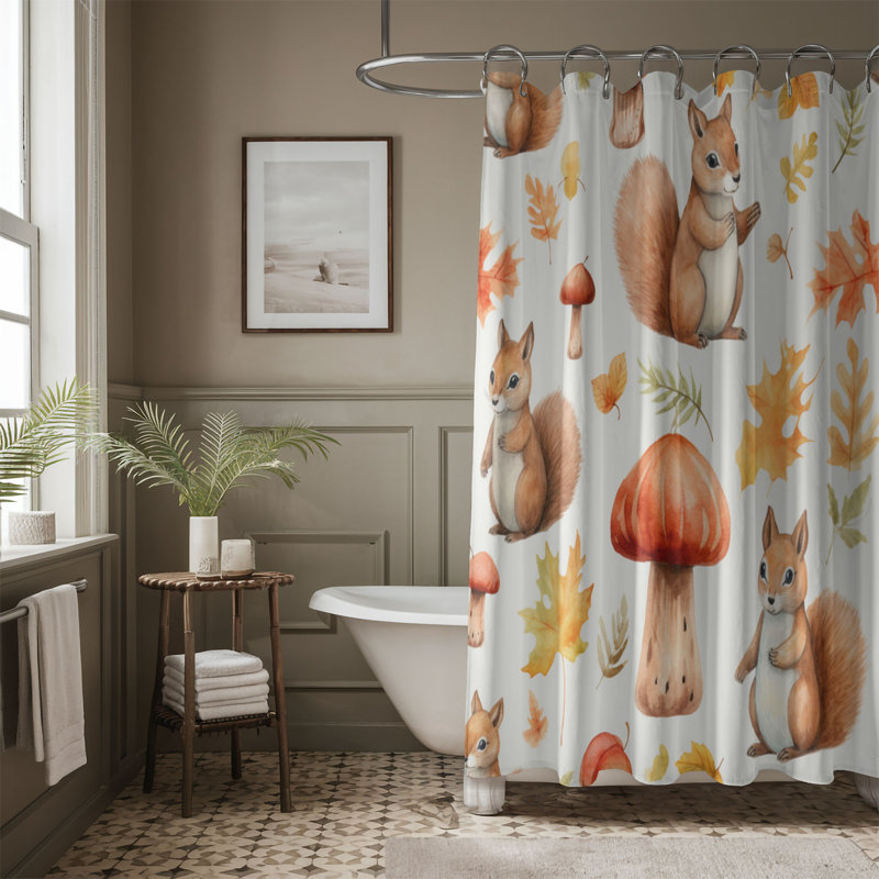 Rideau de douche Fall Art - Fall Premium, H 74 po x l 71 po