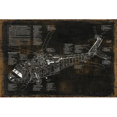 Old Drawing 15 - Wrapped Canvas Print