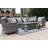Newcastleton 5 Seat Rattan Conversation Set