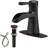 Single-handle Bathroom Faucet with Drain Assembly-64600861