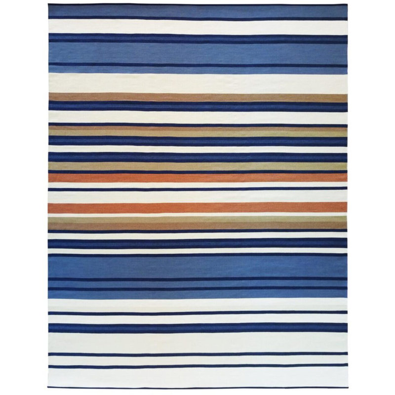 Mirage Stripe Area Rug, Rectangle 8' x 10'