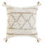 Coussin décoratif à motif géométrique en mélange de coton à motif géométrique Coastal-237045963