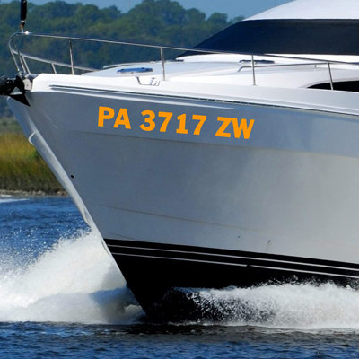 Adhésif décoratif bateau