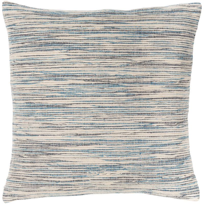 Zuma Cotton Reversible Throw Pillow, Polyester, Ink