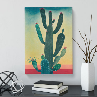 Cactus Cacti View - Wrapped Canvas