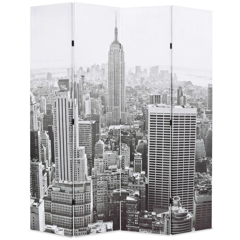 Lafon 180cm H Folding Room Divider, 180cm H x 160cm W