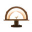 2 - Light Flush Mounted Sconce