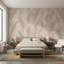 Papier peint à feuilles beige, décoration murale minimaliste moderne-520519001-520518996