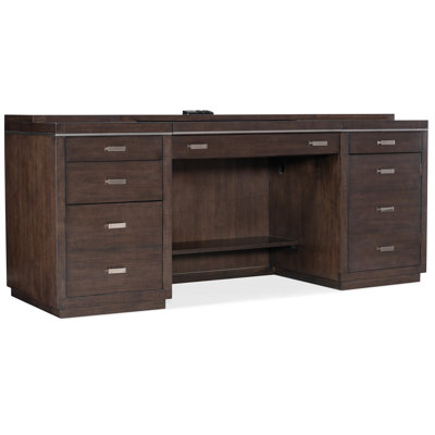 Solid Wood Executive Desk