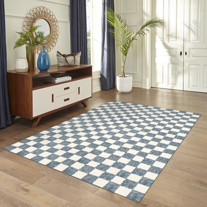 Tapis en laine Grega, Rectangle 7 pi 6 po x 9 pi 6 po