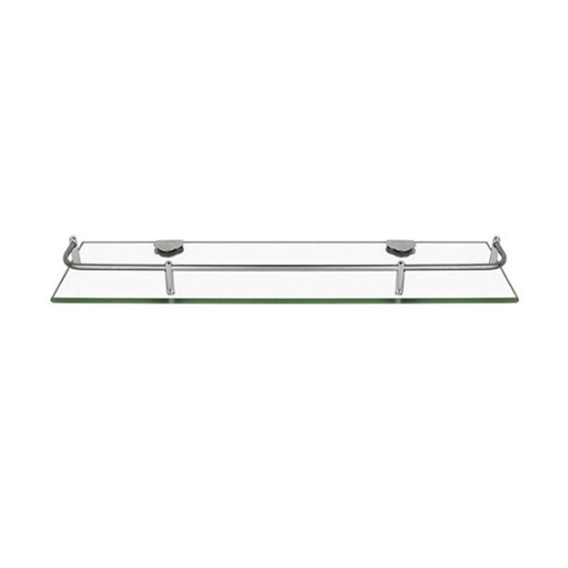 Rybicki Glass Bathroom Shelves, 4.1cm H x 11cm W x 50cm D
