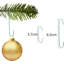 PVC No Holiday Shaped Ornament-120025882-120025883