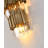 Modern 3-Light Crystal Wall Sconce 