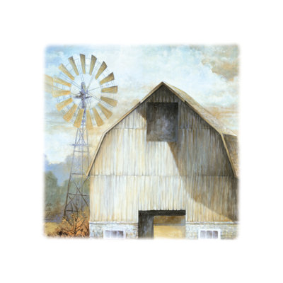 Country Barn - Wrapped Canvas Painting