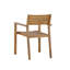 Ensemble de salle à manger d'extérieur 5 pièces en bois d'acacia 5 pièces