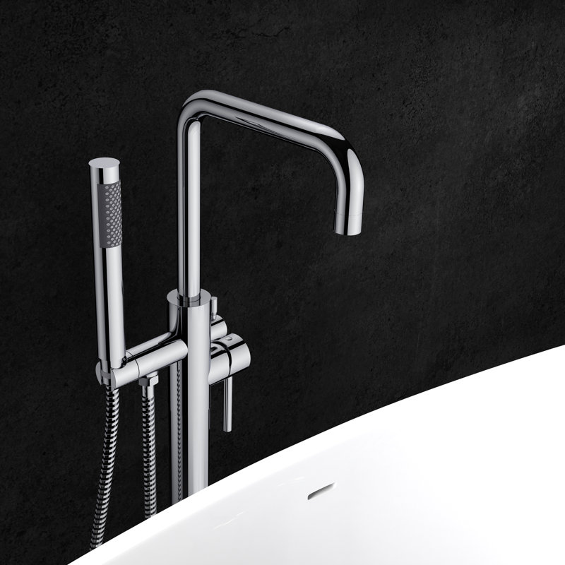 Floor Waterfall Faucet with Diverter