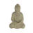 Ceramic Meditating Buddha Decorative Sculpture with Engraved Carvings and Relief Detailing-810678706-810678707