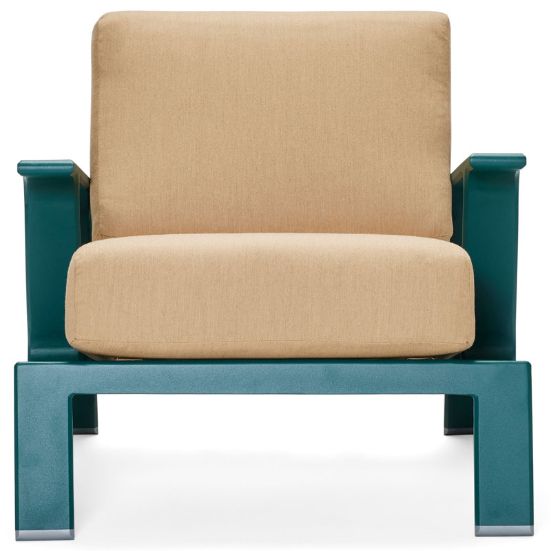Elevation Outdoor Lounge Chair, Matte White