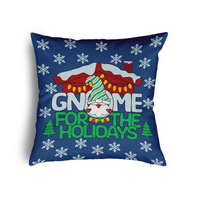 Coussin décoratif avec insert Gnome for the Holidays
