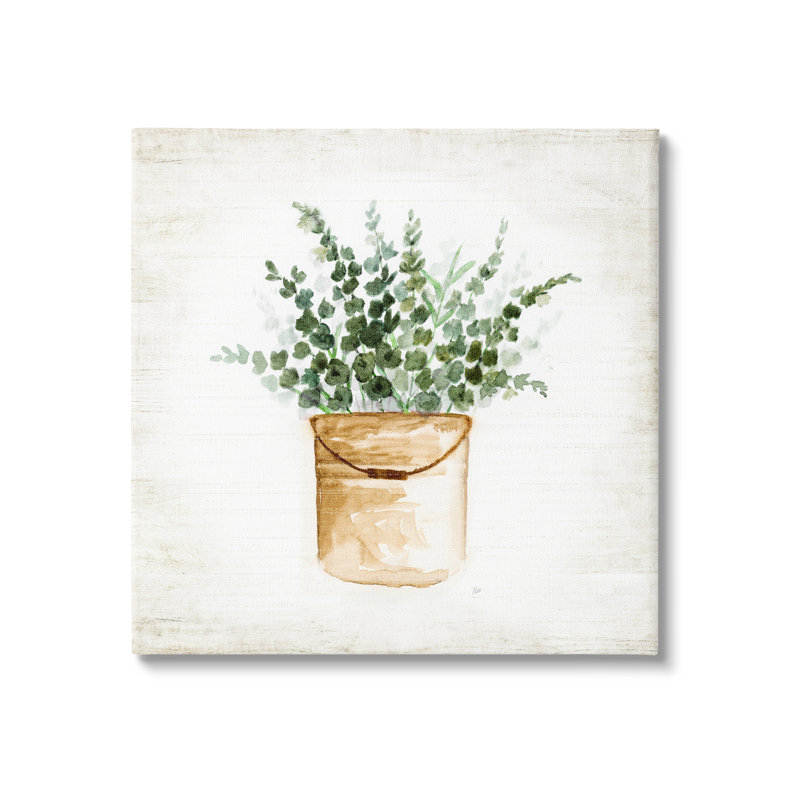 " Rustic Eucalyptus Planter " by Nan, 30" H x 30" W x 1.5" D
