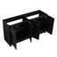 【Meuble-lavabo non inclus, armoire de base seulement Van Meuble-lavabo autoportant de 60 pouces