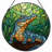 7.8"H Stained Glass Stained Glass Window Panel-1704675682