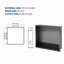 Niche de douche en acier inoxydable 15 po x 15 po, noir bronze-2140180279-2140180278