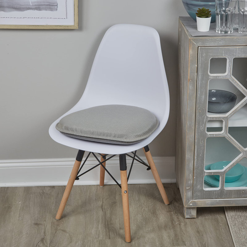 Non-Slip Windsor Chair Cushions, Gray
