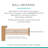 Bottom Mount Drawer Slide 13.8"