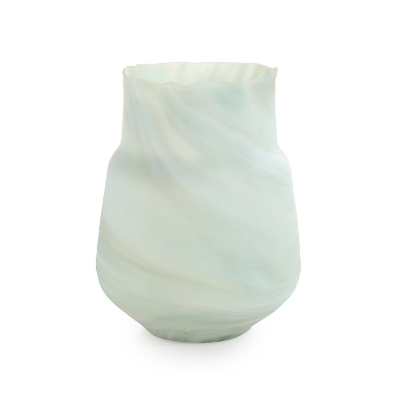 Forest Mist Vase, Medium, 8.75" H x 8.75" W x 6" D