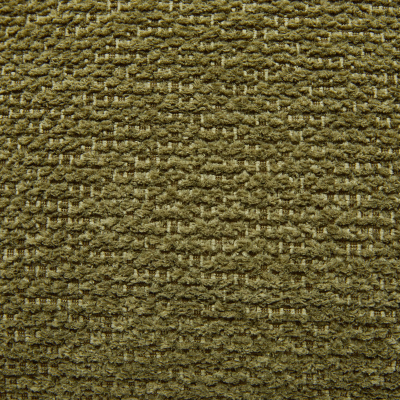 Chaise longue rembourrée avec repose-pieds mobile, canapé douillet d'intérieur , Vert
