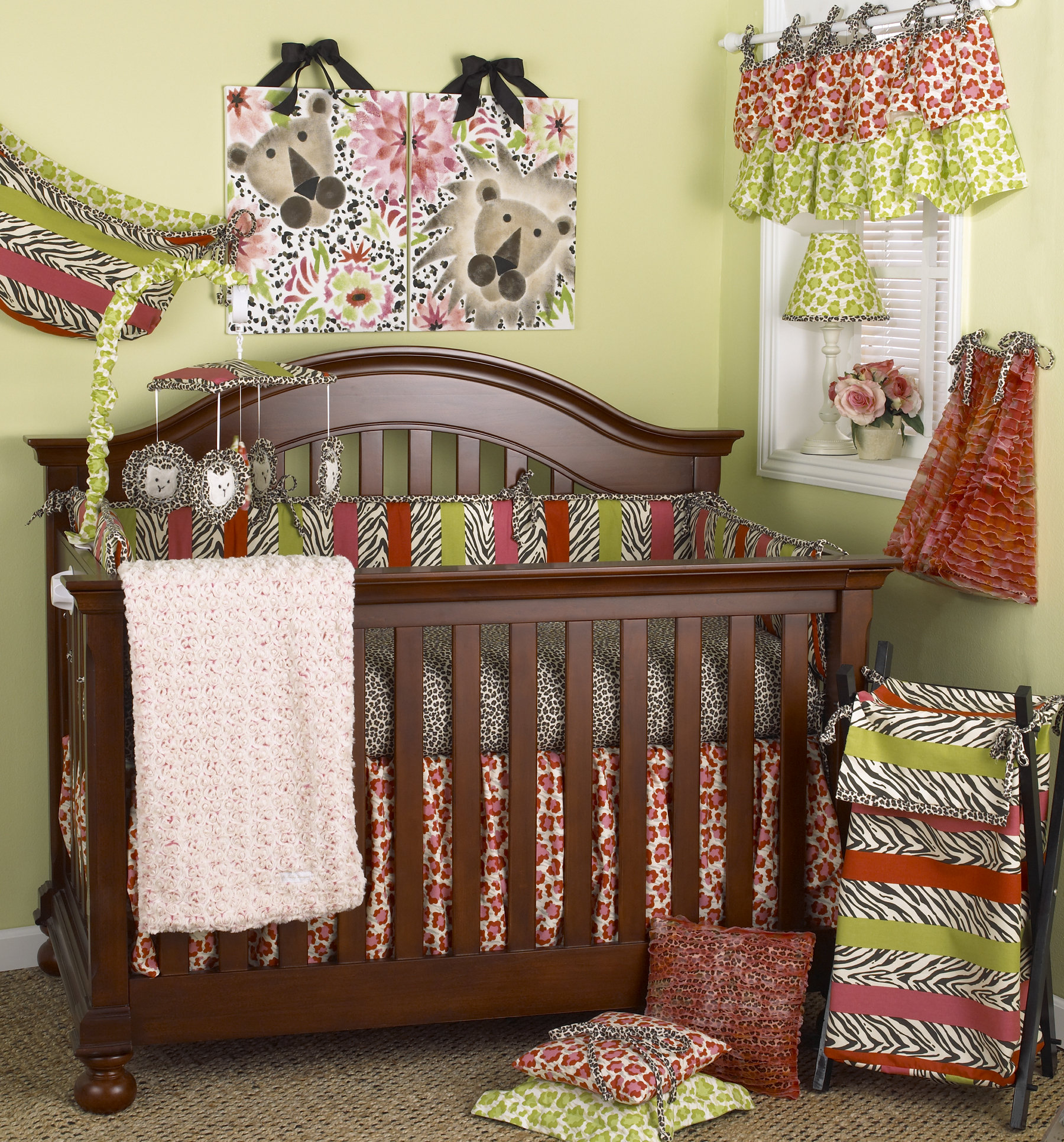 Indigo Safari 7 Piece Crib Bedding Set | Wayfair