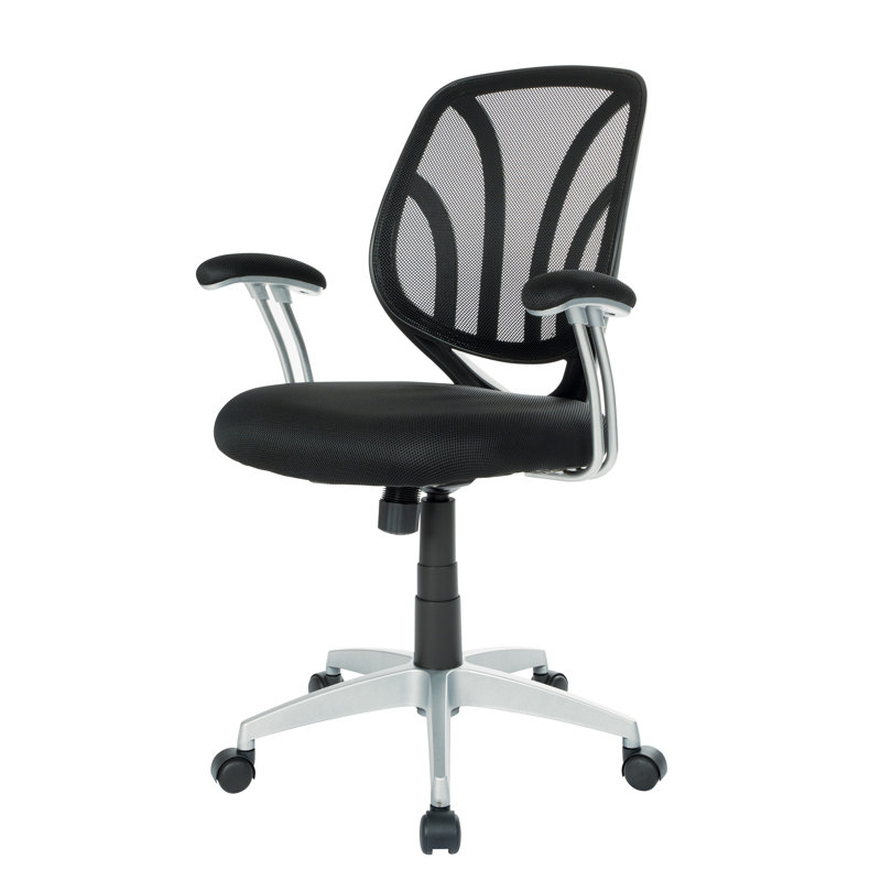 Ventilated Mesh Task Chair, Black
