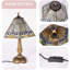 Lampe de table 17 po H Tiffany